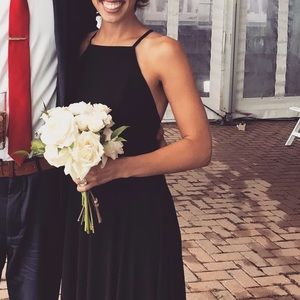 Black Bridesmaid Dress